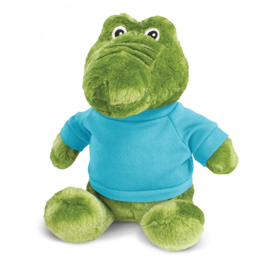 Crocodile Plush Toys light blue
